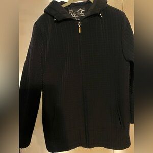 NorthernGlades Black Quilted Jacket size Small